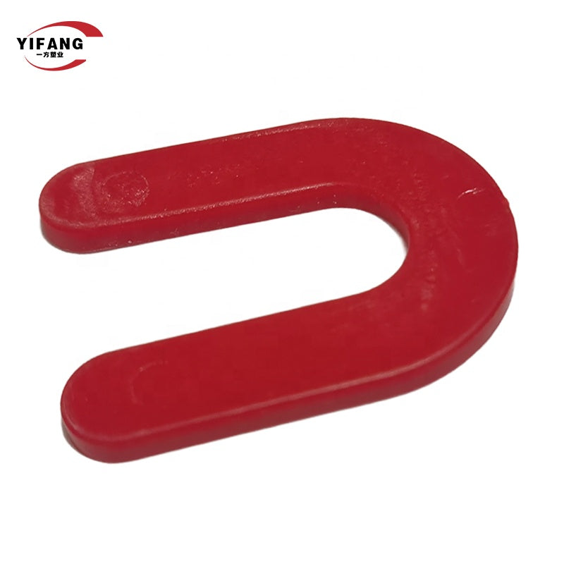 U-shaped PE plastic shims, industrial design tile leveling system 