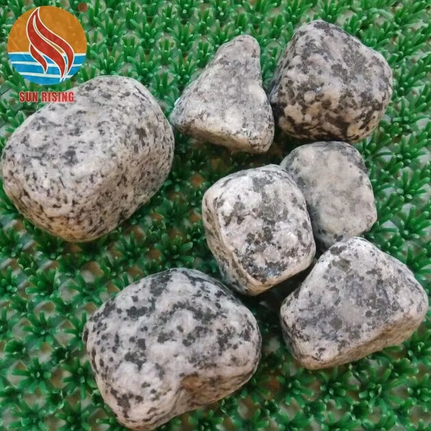 Natural grey granite crushed directly from factory Granite pebbles 