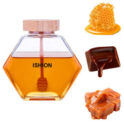 Mật Ong Lục Giác Kèm Muỗng Gỗ & Nắp Bần Sang Trọng