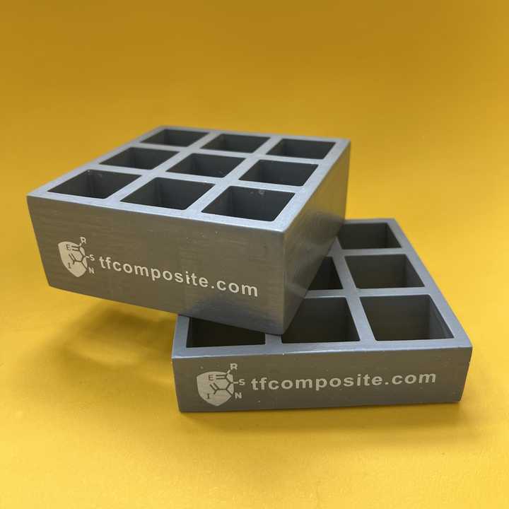 Original China Manufacturer 38*38*50 Durable Fiberglass Insulation Platform Frp Grating Beautify Car 
