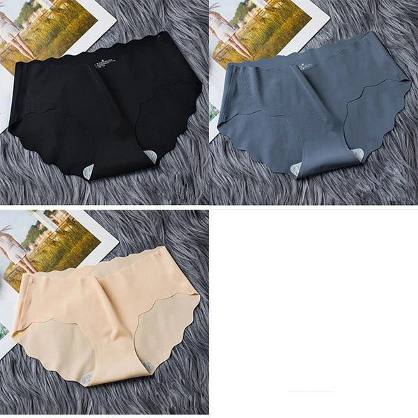 3-Piece Women's Underwear, Cool, Stretchy, Seamless