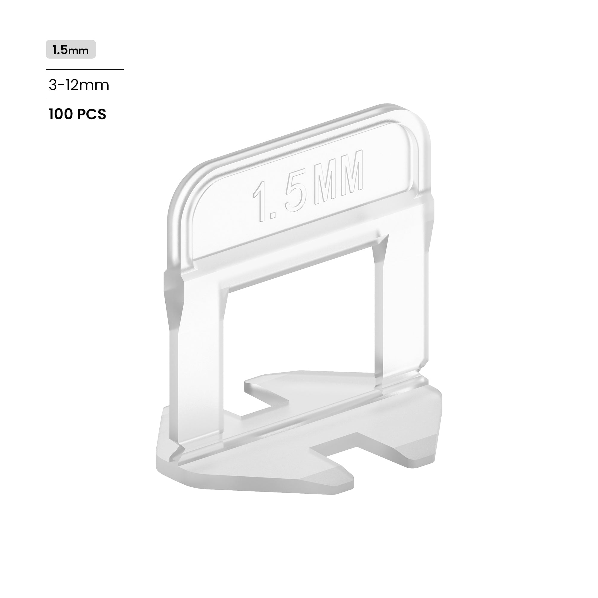 High quality tile leveling clamp 1.0-3.0mm for ceramic tiles 3-12mm 