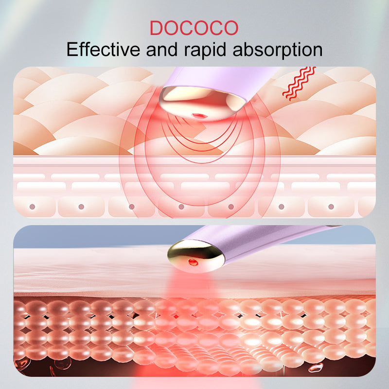 Comfortable smart compression eye mask with vibration and warm massage wand 