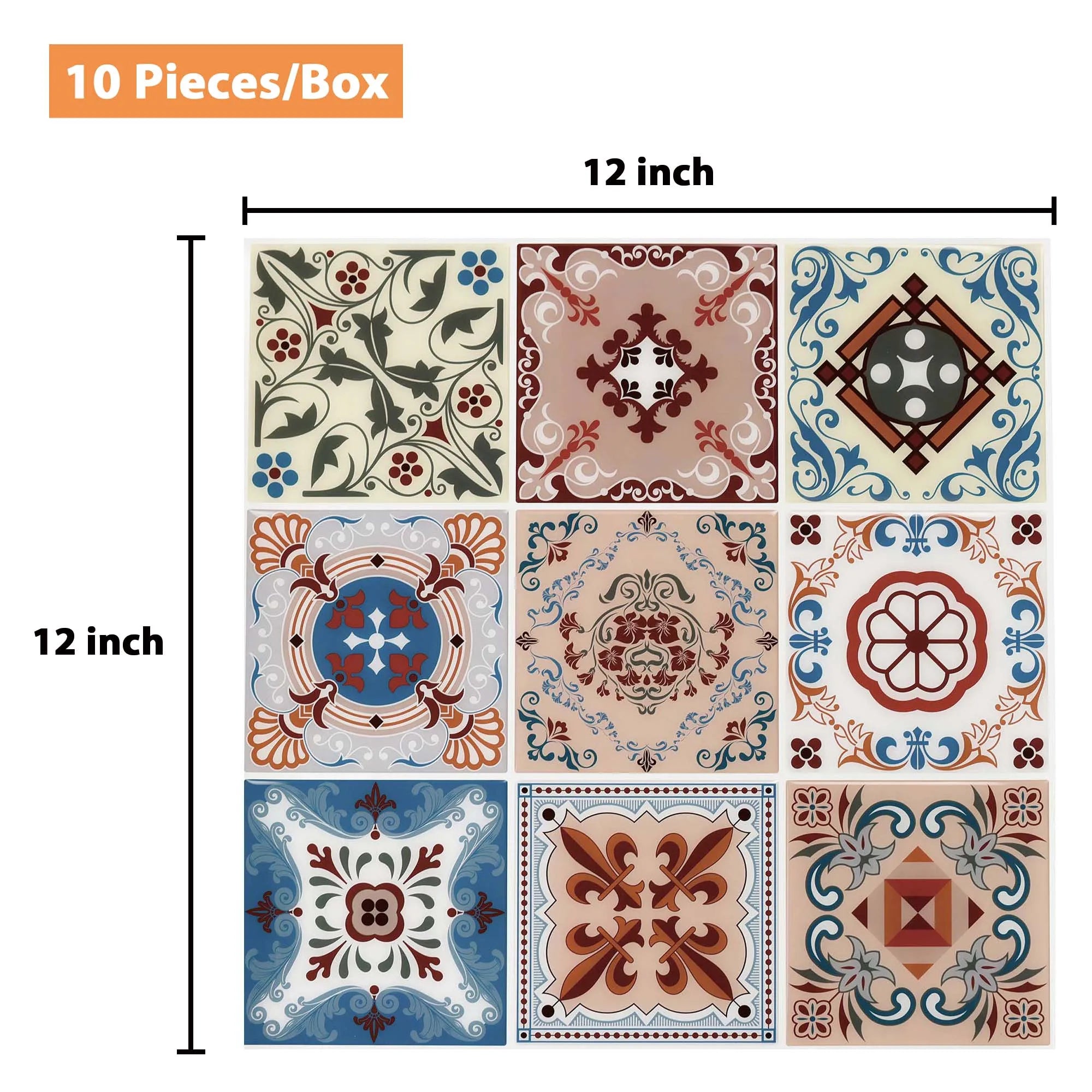 Jeedeson Decorative Fireproof Moroccan Wall Tiles