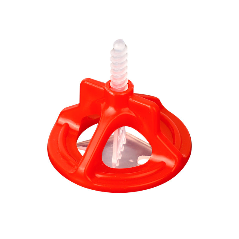 Lock and wedge 1.5mm plastic tile leveling system 