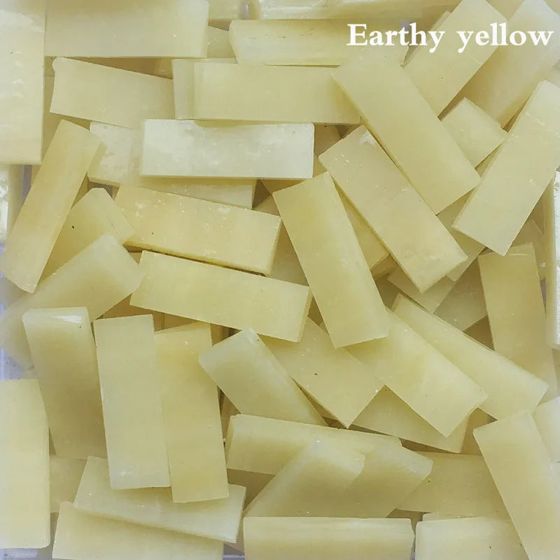 Thanh Mosaic Kính Tái Chế 7x21mm Trang Trí DIY 1000g