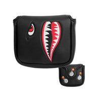 Shark Golf Club Cover - Embroidered PU Leather From Drop Shipping
