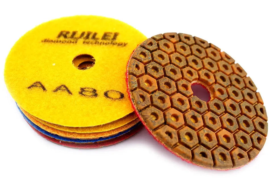 Đĩa Mài Kim Cương 4 Inch 6 Bước Đánh Bóng Đa Năng