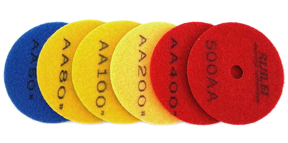 Đĩa Mài Kim Cương 4 Inch 6 Bước Đánh Bóng Đa Năng