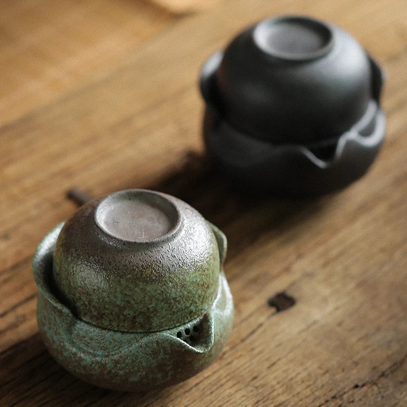 Bộ Trà Nhật Mini Một Người Đơn Giản Tiện Dụng