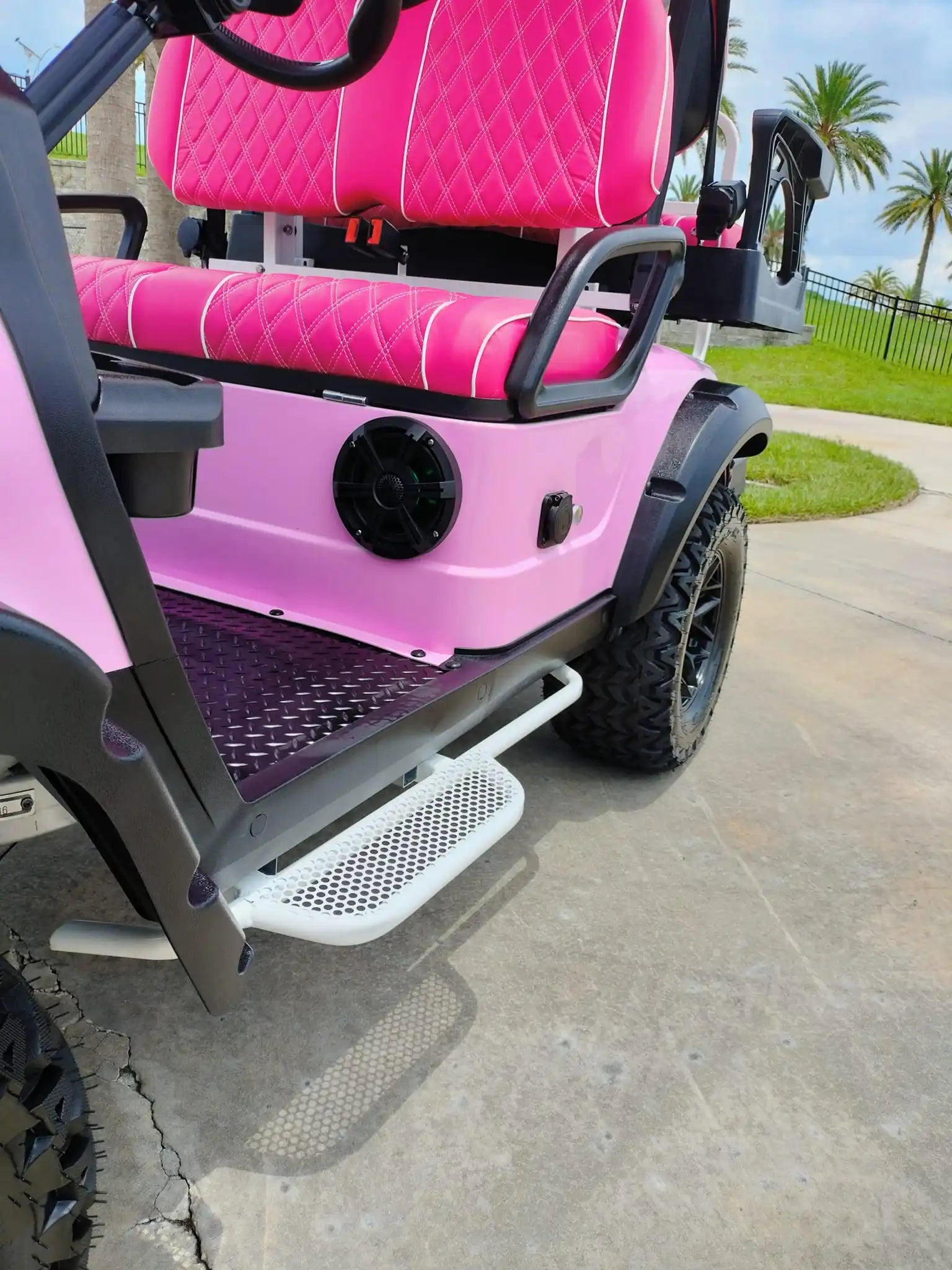 Xe golf điện 4 chỗ năng lượng mới, tùy chỉnh màu & logo