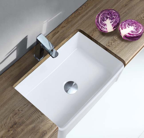 Wholesale Modern Luxury White Ceramic Farmhouse Kitchen Sink 