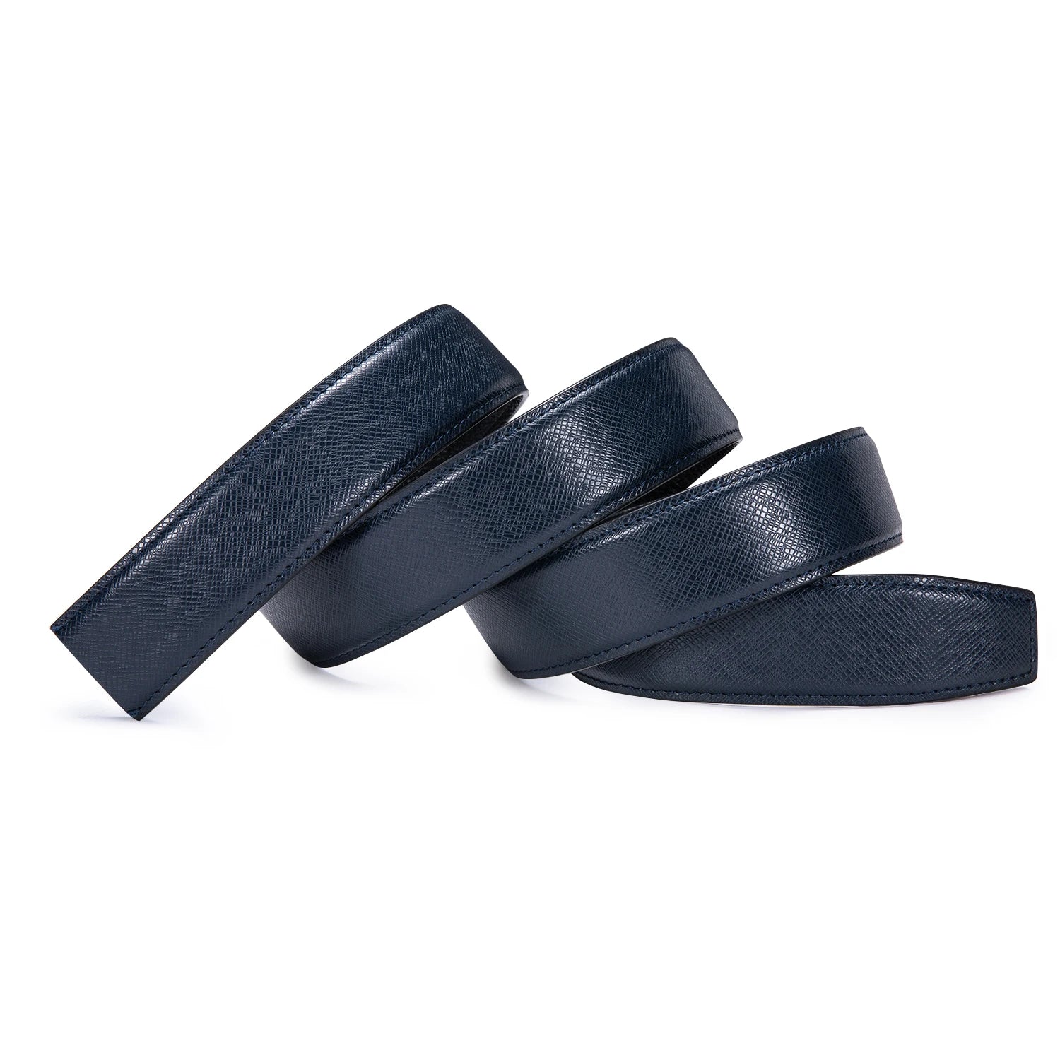 Men's Multi-Color Leather Belt 3.5cm With Automatic Buckle