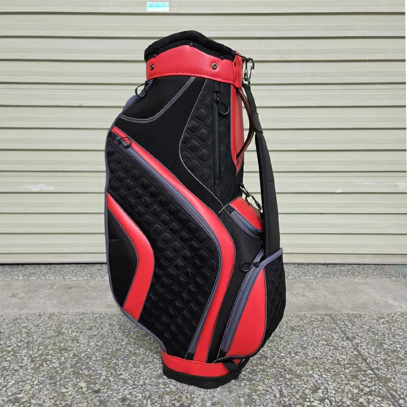 Premium Custom Lightweight Waterproof PU Leather Golf Bag