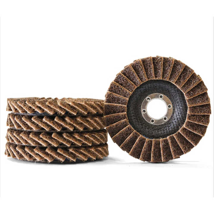 115mm non-woven nylon abrasive disc, medium surface roughness, coarse, fine, used for polishing steel and stainless steel 