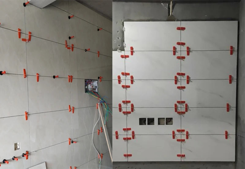 701PCS Tile Leveling System Laying Level Wedges Alignment Spacers Leveler Locator Spacers Flooring Wall level 1/1.5/2/2.5/3mm