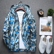 Unisex Camouflage Raincoat Windproof, Anti-UV, Outdoor