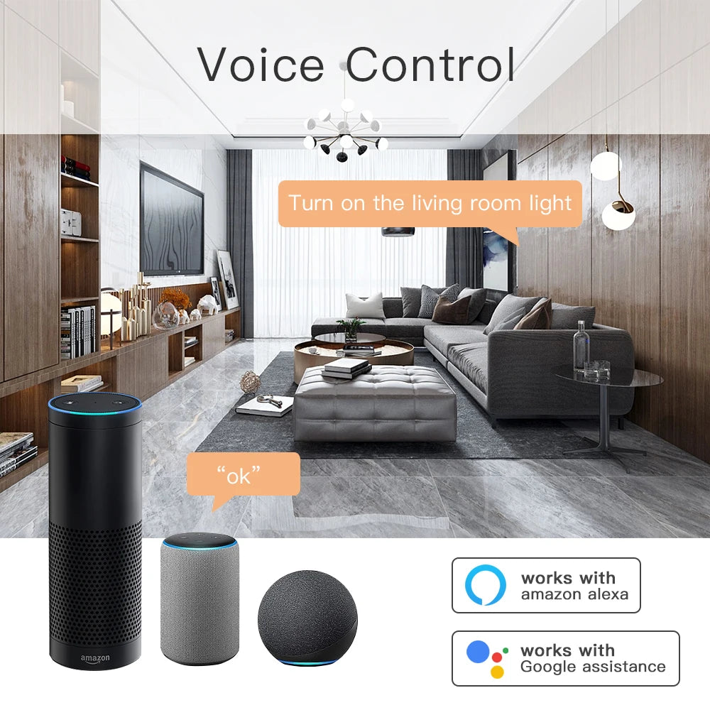 Công Tắc Thông Minh ZigBee Mini, Kết Nối Alexa, Hub