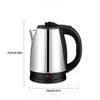 304 Stainless Steel Electric Kettle 1.8L 1000W Capacity Discount