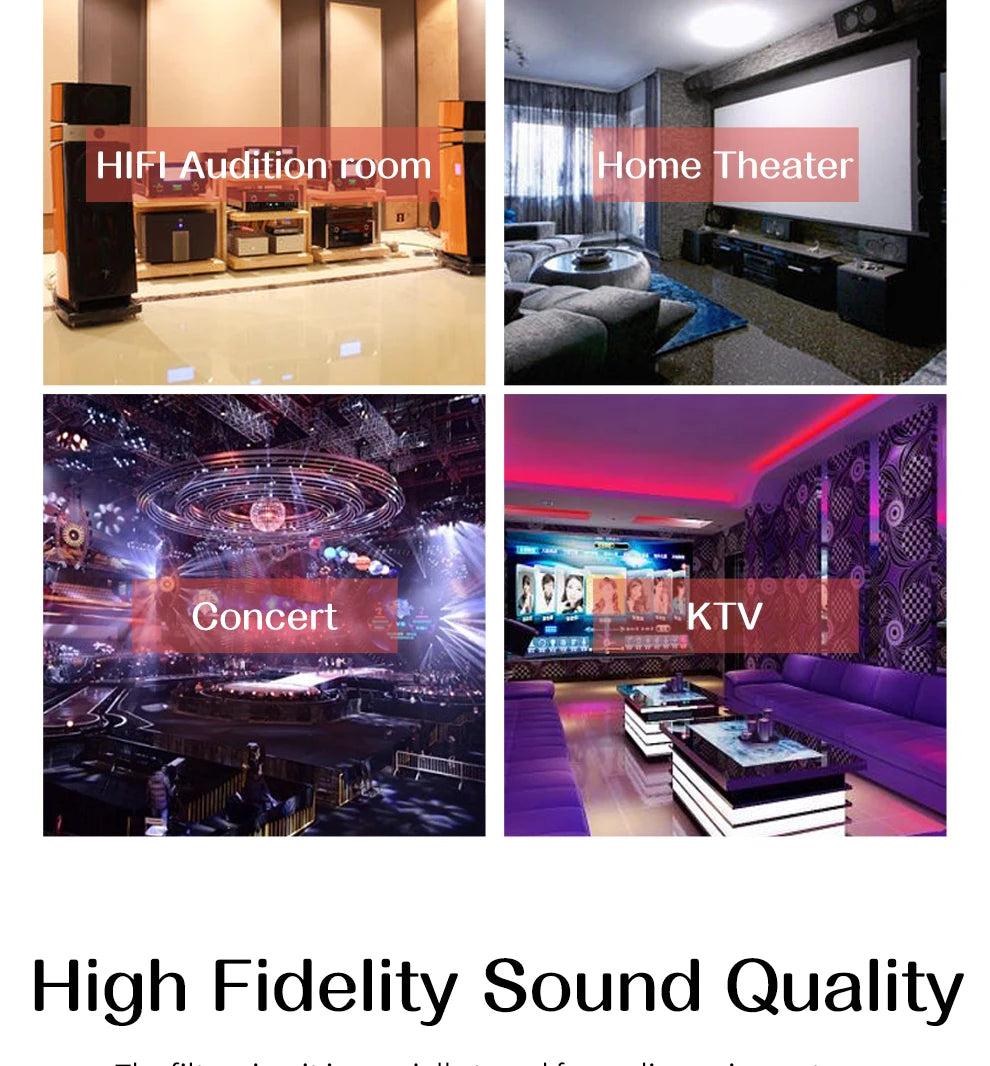 Ổ Cắm Thông Minh Hi-Fi Chống Nhiễu EMI/RFI