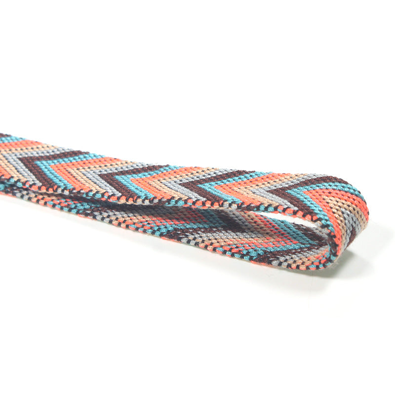Bán sỉ Băng dệt Jacquard RPET nhiều màu sắc trang trí, dệt kim tùy chỉnh cho may mặc - Daisan Mart