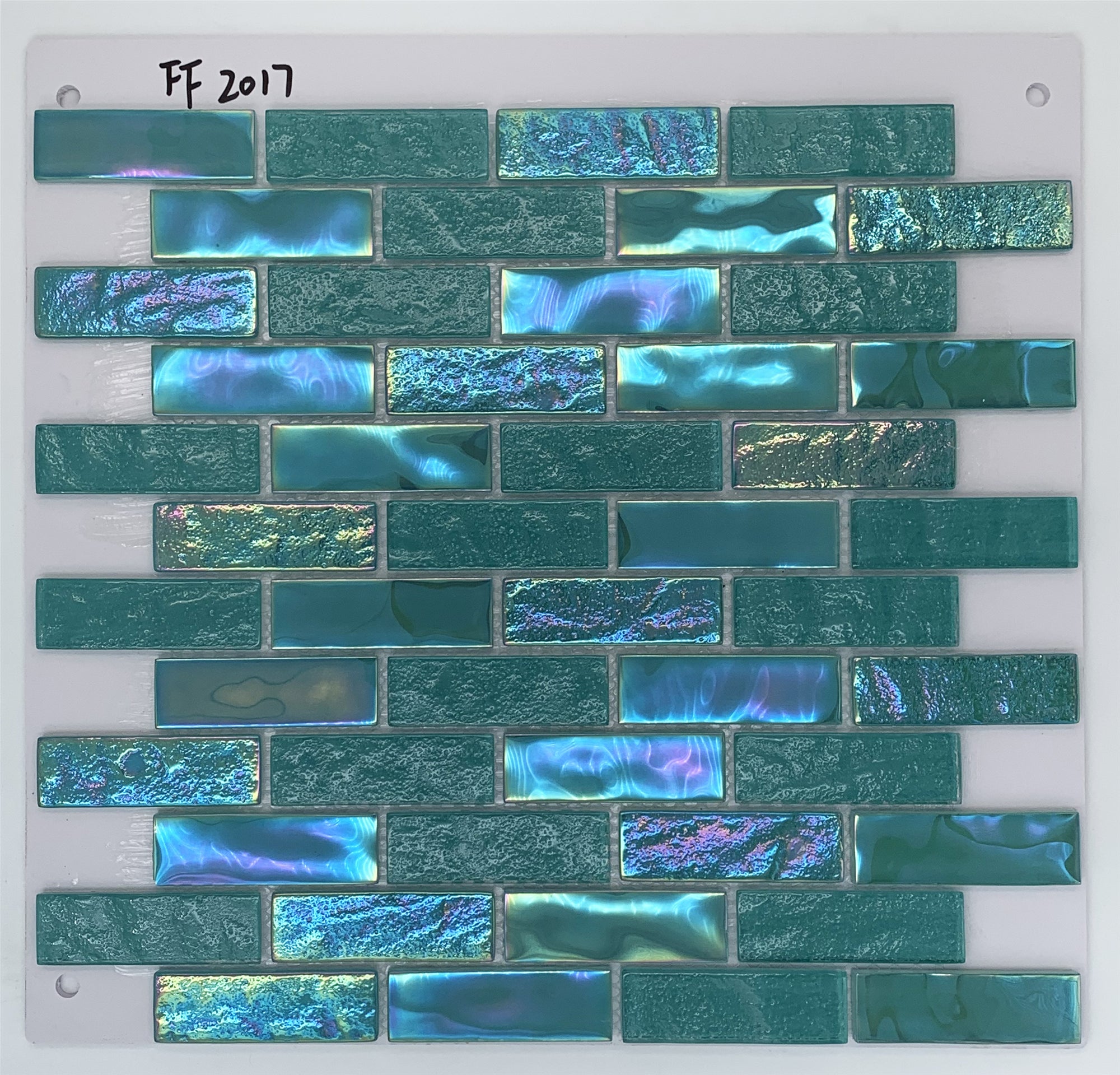 China long striped glass mosaic tiles 