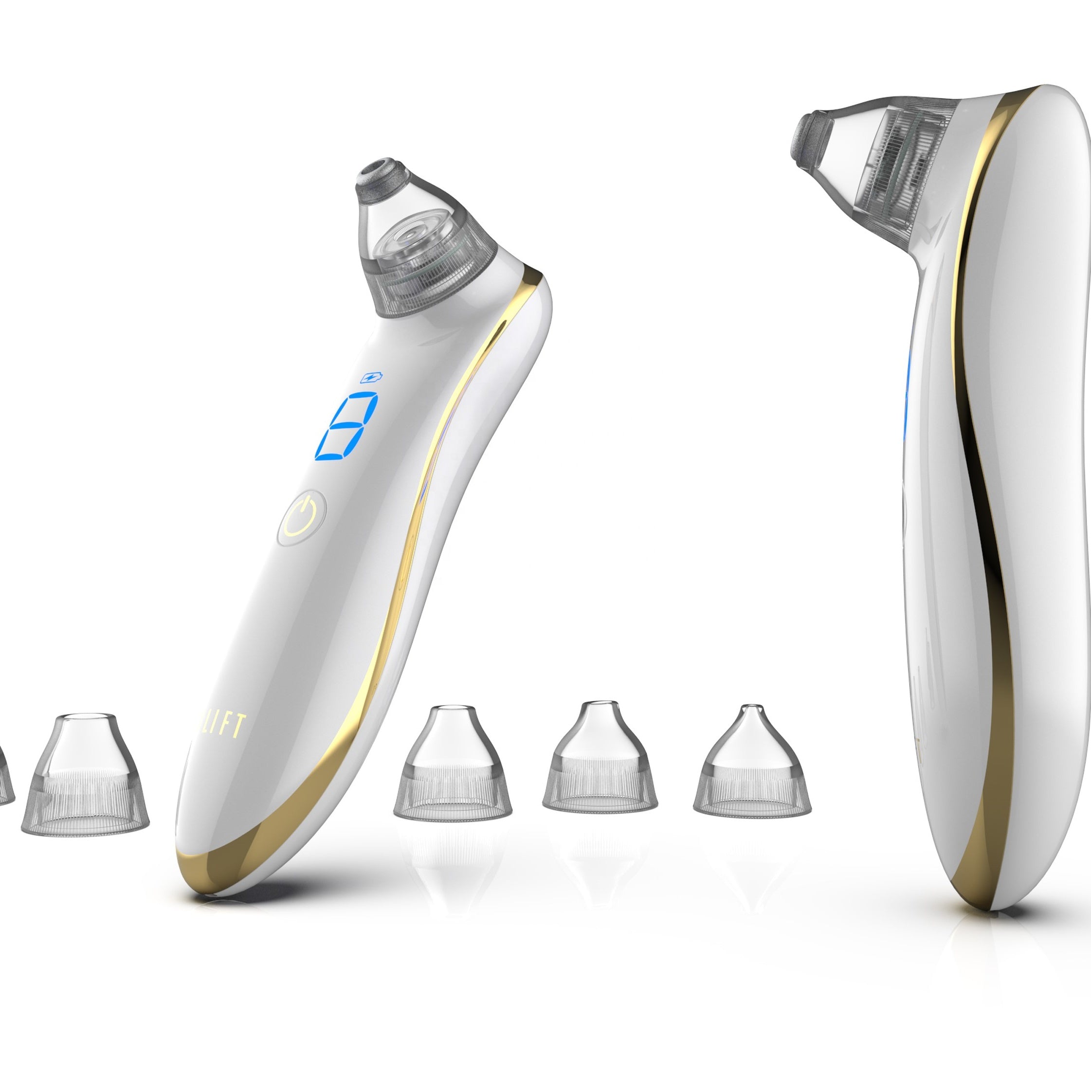 Dụng cụ làm sạch màn hình USB sạc bán chạy, dùng tại nhà thông minh, loại bỏ mụn đầu đen trên mặt để chăm sóc da