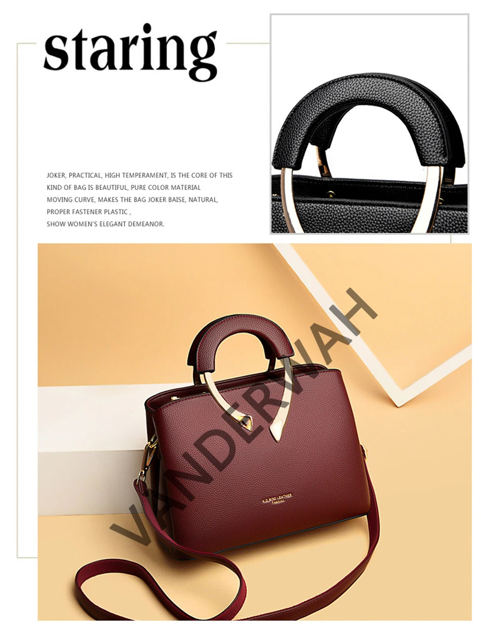 Túi Xách Phong Cách Vanderwah - Da Pu Cao Cấp 2025