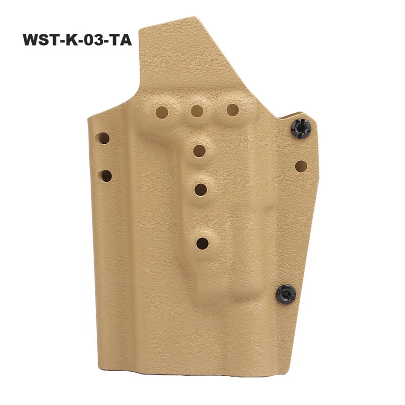 Kydex Holster for G17/19/19x/45 Inside Waistband Concealed Carry Holster Fit for G19x (Gen 1-5) Gun Holster X300 Light