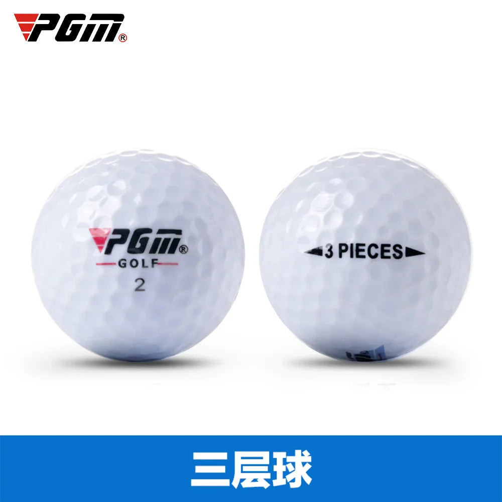3-Layer Golf Ball PGM White LOGO 44g Hardness 80 Q002