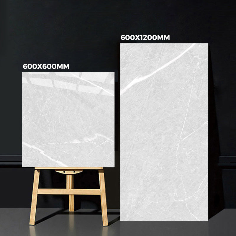Gray Marble Ceramic Floor Tiles For Kitchen