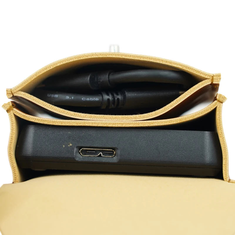 WD, Seagate 2.5 Hard Drive Leather Case Anti-Scratch, Shockproof