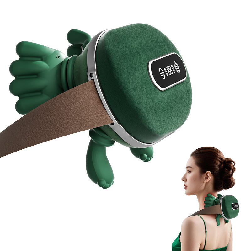 Máy mát xa Cổ Vai giảm đau chuyên sâu, điện, không dây, di động, Shiatsu 4D nhào nặn mô phỏng tay người - Daisan Mart
