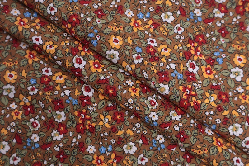 Vải Cotton Họa Tiết Tim Nơ Bướm Cho Quần Áo Nữ & Bé