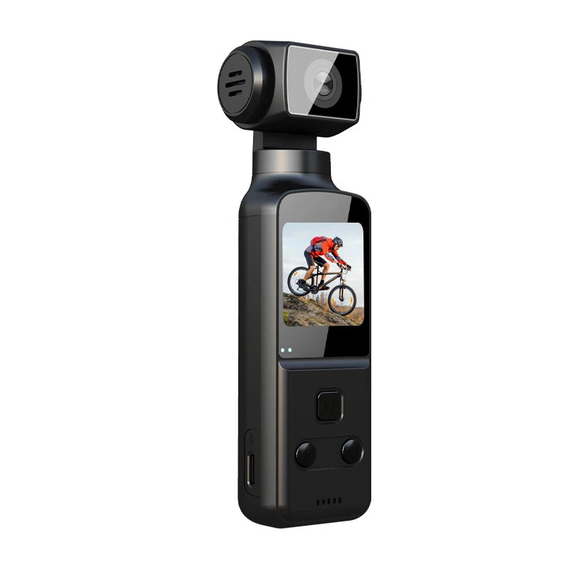 K1 4K Sports Camcorder 270° Rotation 1.33 Screen WiFi Compact.