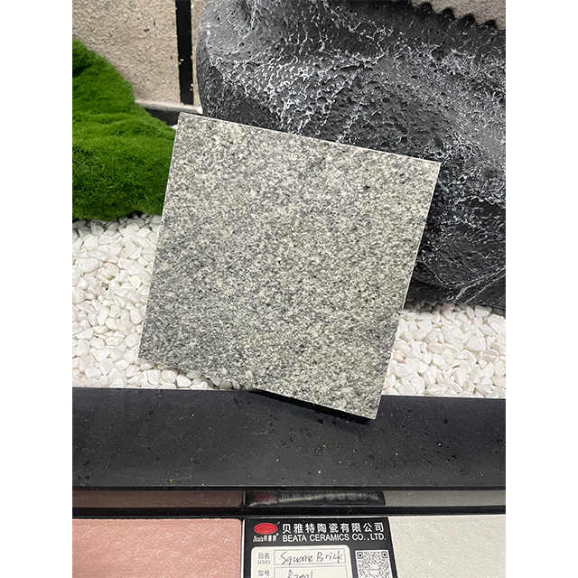 Gray glazed ceramic/porcelain wall tiles for modern design space, outdoor landscape decorative floor tiles, decorative tiles 