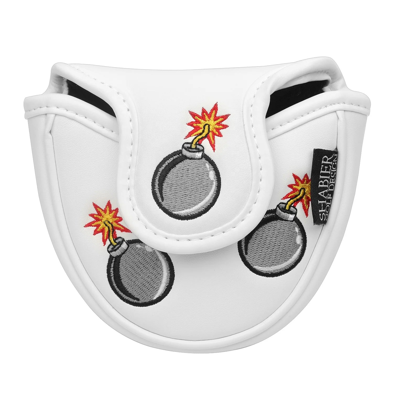 Shark Golf Club Cover - Embroidered PU Leather From Drop Shipping