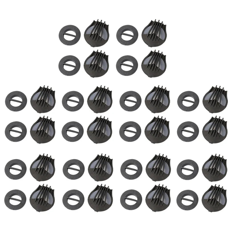 Men's sports mask - Dust filter, reusable, summer