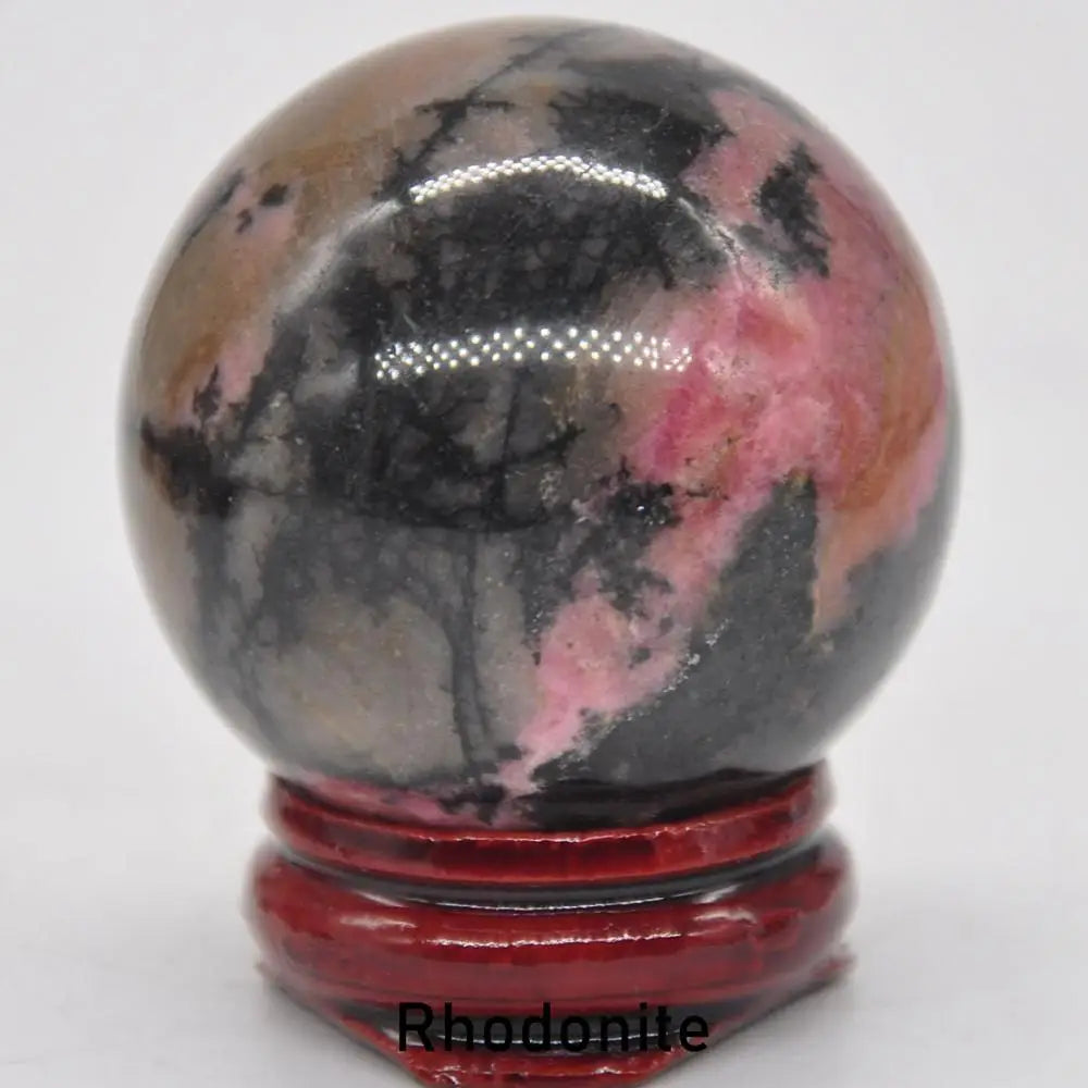 40MM Natural Feng Shui Meditation Gemstone Ball