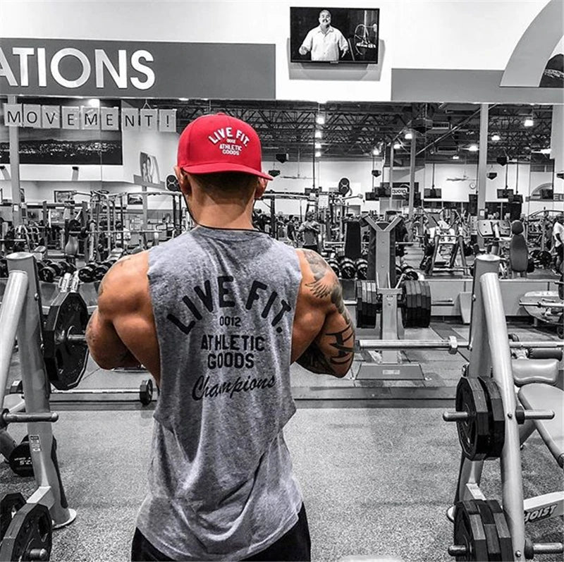 Áo Tank Top Nam Tập Gym Cotton Không Tay Thoáng Mát - Daisan Mart