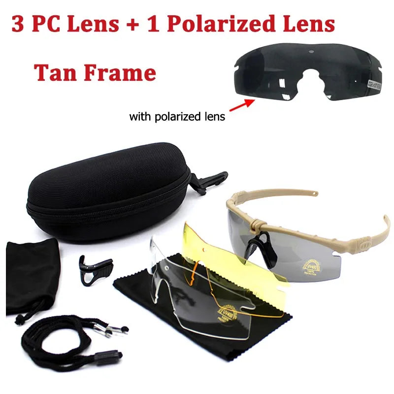 Ultra-light UV-resistant Men's Outdoor Sports Glasses