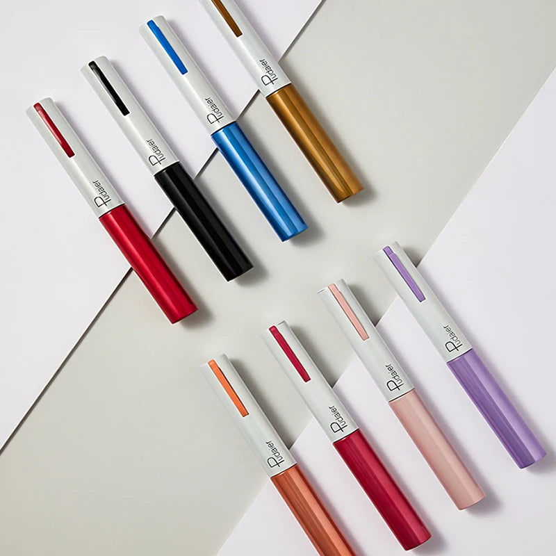 4D White Mascara Long Natural Curl Waterproof