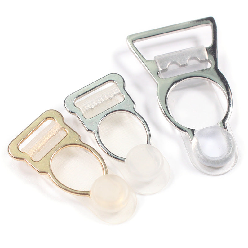 Phổ Biến Nhất Kẹp Dây Đeo Quần Kim Loại 20mm Chất Lượng Cao Tùy Chỉnh Kẹp Dây Đai Nịt Vớ Có Thể Điều Chỉnh Dành Cho Đồ Lót Nội Y Tù Nhân - Daisan Mart