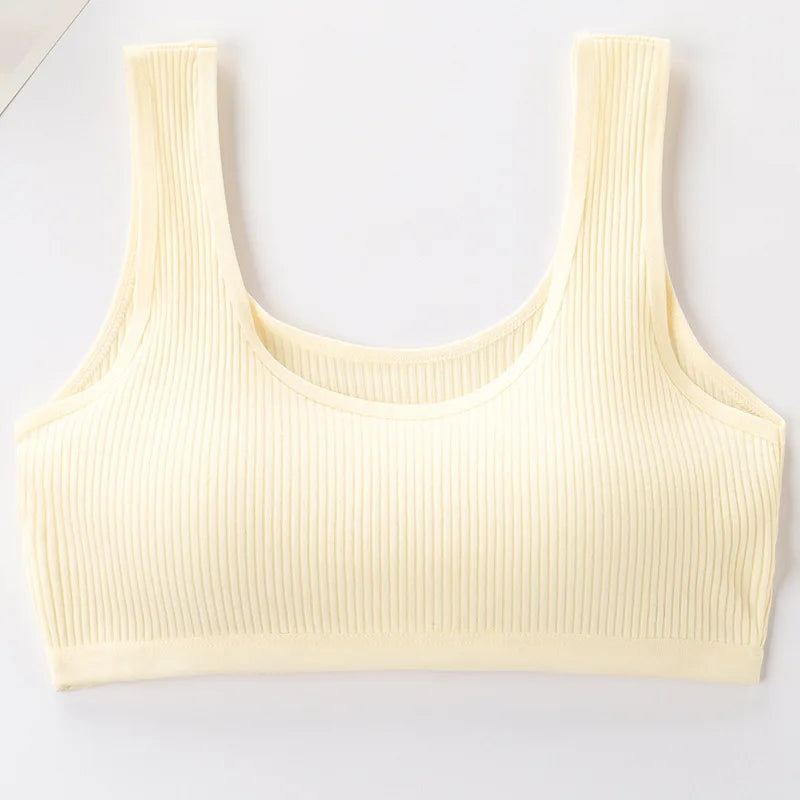 Áo Ba Lỗ Trẻ Em Cotton - Áo Tập Luyện Bé Gái - Daisan Mart