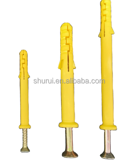 Ống giãn nở nhựa 6X30mm, neo nhựa tốt nhất, nút bịt đinh cho vít