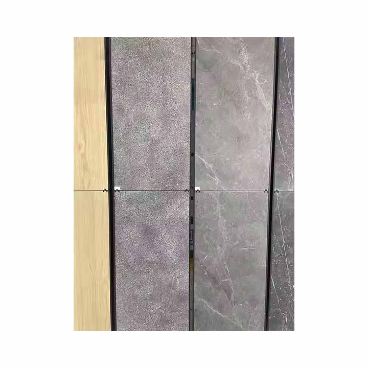 Gạch sứ tráng men kỹ thuật số bằng gỗ ngoài trời sang trọng hiện đại chống trượt cổ điển cho tường rèm lát sàn gạch chịu lửa