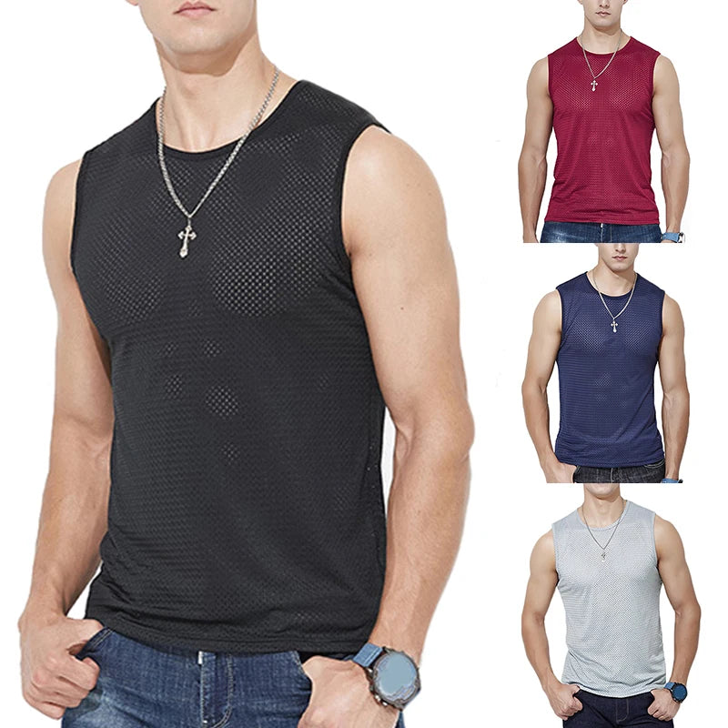 Áo Tank Nam Tập Gym Thoáng Mát Không Tay Thể Thao - Daisan Mart