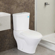 Traditional porcelain toilet, flush toilet, ceramic sanitary ware, floor mounted two piece toilet for bathroom 