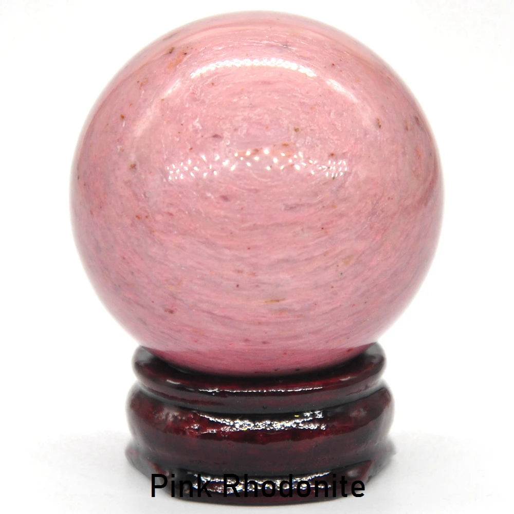 40MM Natural Feng Shui Meditation Gemstone Ball