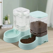 3.5L Automatic Pet Feeder Wate Food Dispenser for Small Medium Large Cat Dog Water Drinking Drinker Dish Small Medium Dog - Daisan Mart